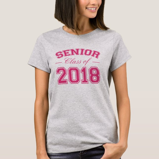 Class Of 2018 Senior T-Shirt (Front)