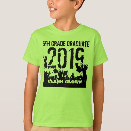 Class of 2019 5th Grade Grad T-Shirt
