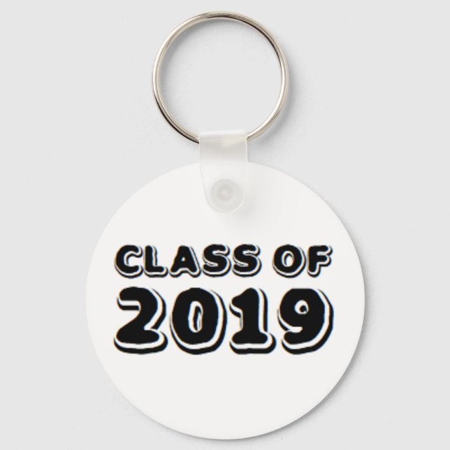 class of 2019 key ring (Front)