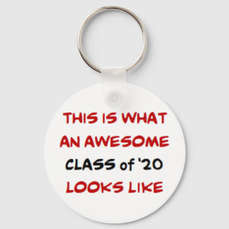 class of 2020, awesome key ring
