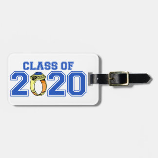 Class Of 2020 Class Ring (Blue) Luggage Tag