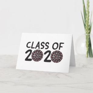 Class of 2020 Coronavirus Year Graduation Card