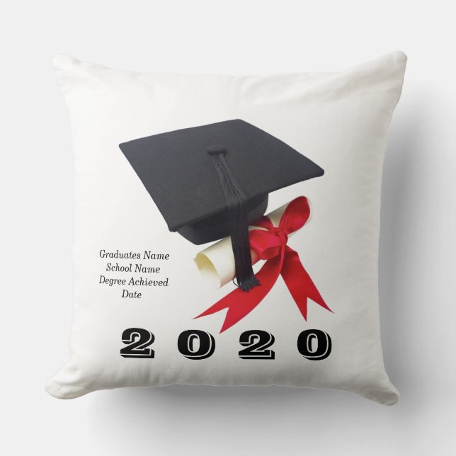 Class of 2020 Graduation Day by Janz 20x20 Cushion (Front)