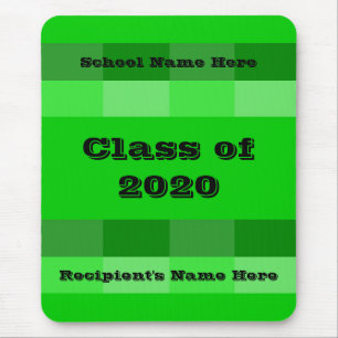 Class of 2020 Graduation Day by Janz Green Mouse Mat
