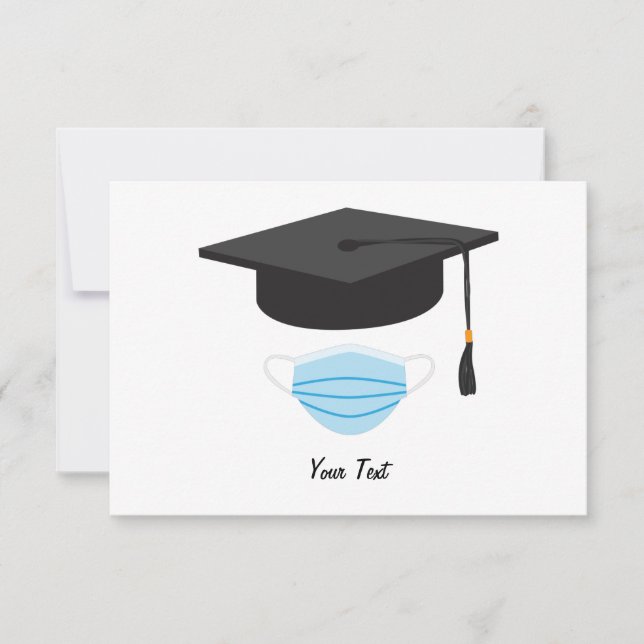 Class of 2020 Graduation - Graduation cap and Face (Front)