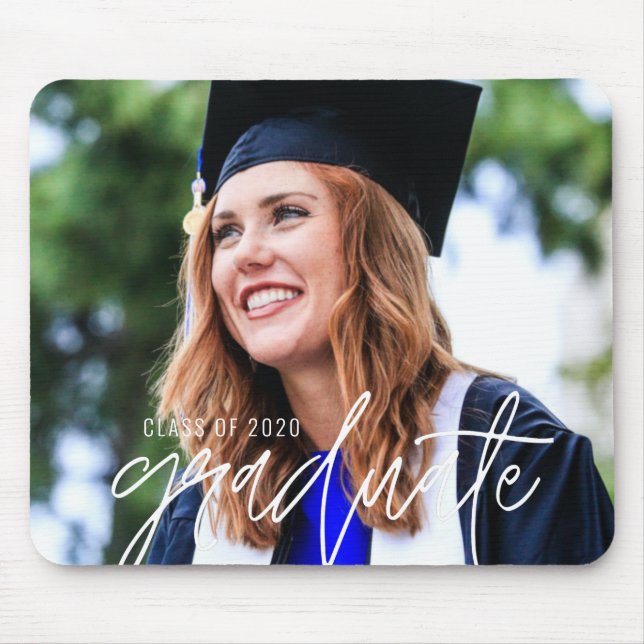Class of 2020 Graduation Photo Mouse Mat (Front)