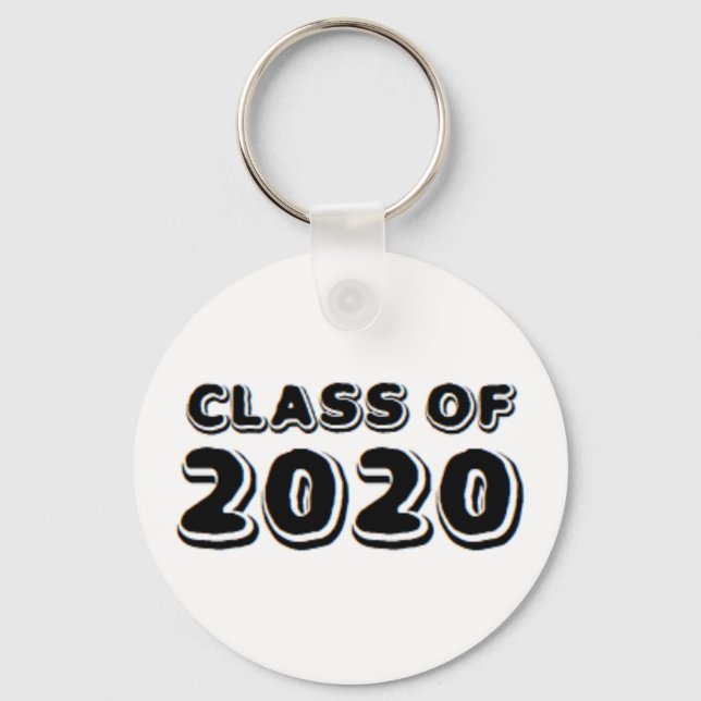 class of 2020 key ring (Front)