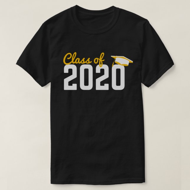 Class of 2020 Senior t shirt (Design Front)