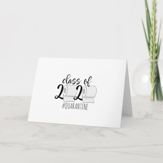Class of 2020 Thank You Cards - Toliet Paper (Front)