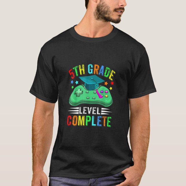 Class Of 2021 5Th Grade Graduation Level Complete T-Shirt (Front)