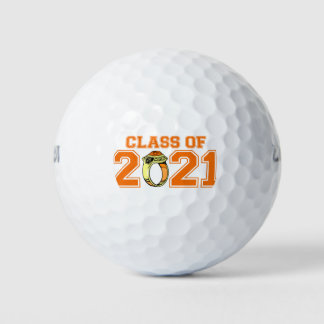Class Of 2021 Class Ring (Orange) Golf Balls