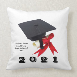 Class of 2021 Graduation Day by Janz 20x20 Cushion