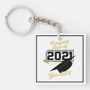 Class of 2021 Graduation Keychain
