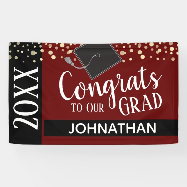 Class of 2021 Graduation Party Banner (Horizontal)