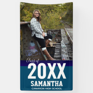 Class of 2021 Large Photo Graduation Party Banner