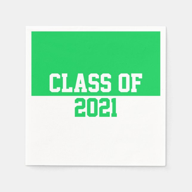 Class of 2021 napkins (Front)