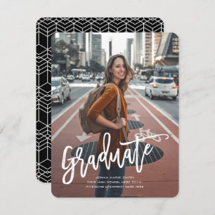 Class of 2021, Trendy, Graduation announcement