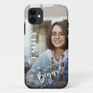 Class of 2022 Grad New Adventure Begins Photo iPhone 11 Case