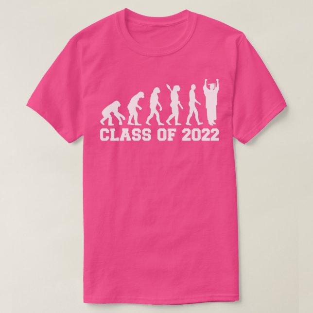 Class of 2022 graduate evolution T-Shirt (Design Front)