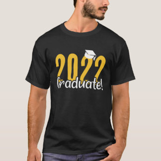 Class Of 2022 Graduate Graduation Boys Girls T-Shirt
