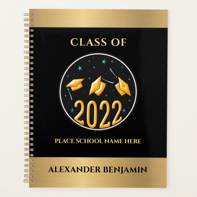 Class of 2022 Graduate Student Senior Personalise  Planner (Front)