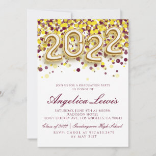 Class of 2022 Graduation Party Invitation