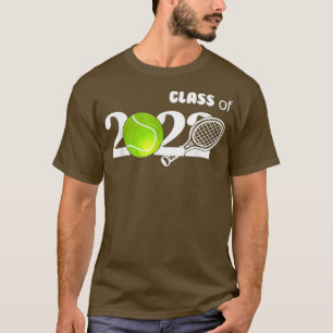 Class of 2022 Graduation Senior Tennis Player Gift T-Shirt