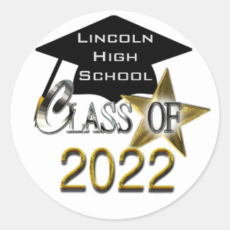 Class Of 2022 Personalised Graduation Seals