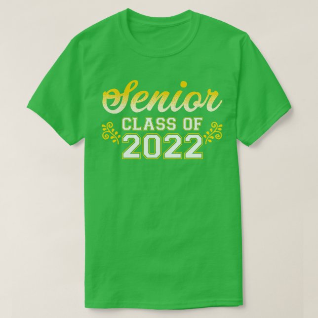 Class of 2022 Senior 1 T-Shirt (Design Front)
