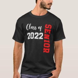 Class Of 2022 Senior 2022 High School Graduation G T-Shirt