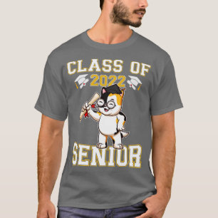 Class Of 2022 Senior Graduate Funny Graduation 5 T-Shirt
