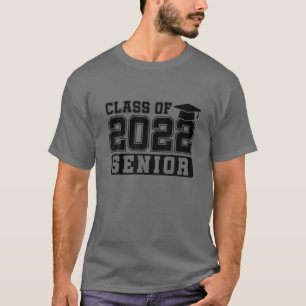 Class Of 2022 Senior High School College Graduatio T-Shirt