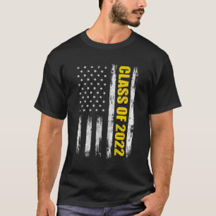 Class Of 2022 Senior Men Women Shirt, American Fla T-Shirt