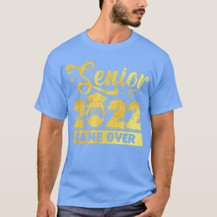 Class of 2022 Senior Video Game Over School Gamer T-Shirt