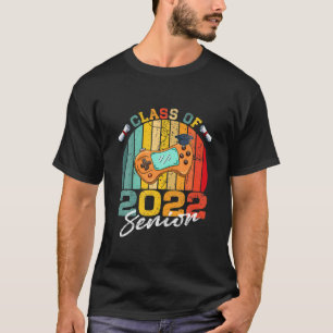 Class Of 2022 Senior Video Games Graduation Gamer T-Shirt