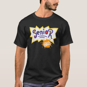 Class of 2022 Senior Year 90 s TV Style Graduation T-Shirt