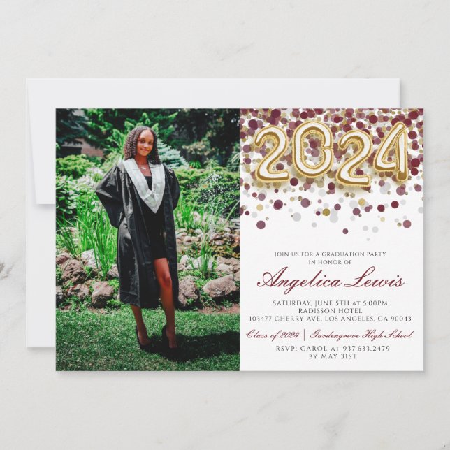 Class of 20234 invitation (Front)