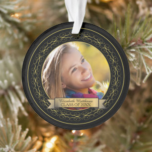 Class of 2023 2024 Graduation Photo Keepsake Ornament