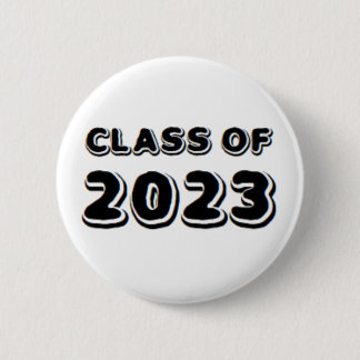 class of 2023 6 cm round badge