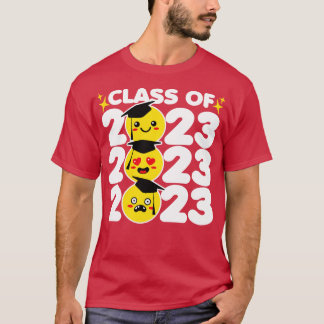 Class of 2023 Funny Kawaii Faces T-Shirt