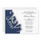 Class of 2023 Grad Silver and Navy Blue