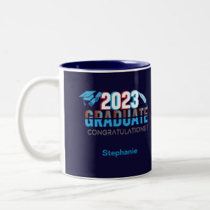 Class of 2023 graduate Design Two-Tone Coffee Mug