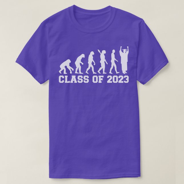 Class of 2023 graduate evolution T-Shirt (Design Front)