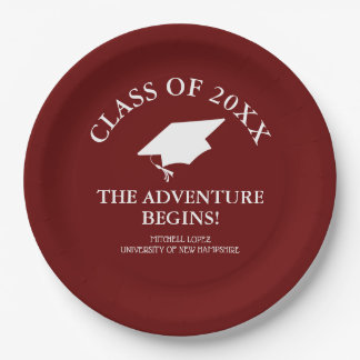 Class of 2023 Graduation Paper Plate