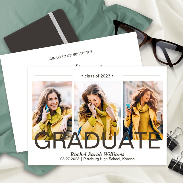 Class of 2023 Graduation Party 3 Photos Announcement (Creator Uploaded)