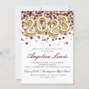 Class of 2023 Graduation Party Invitation