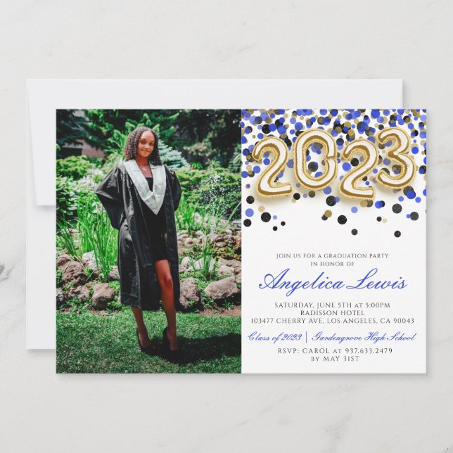 Class of 2023 Graduation Party Invitation (Front)