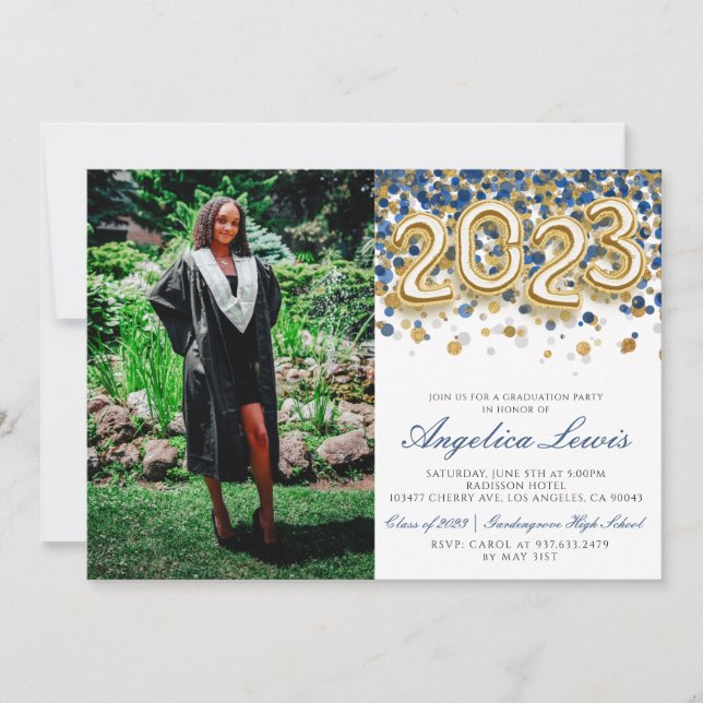 Class of 2023 Graduation Party Invitation (Front)