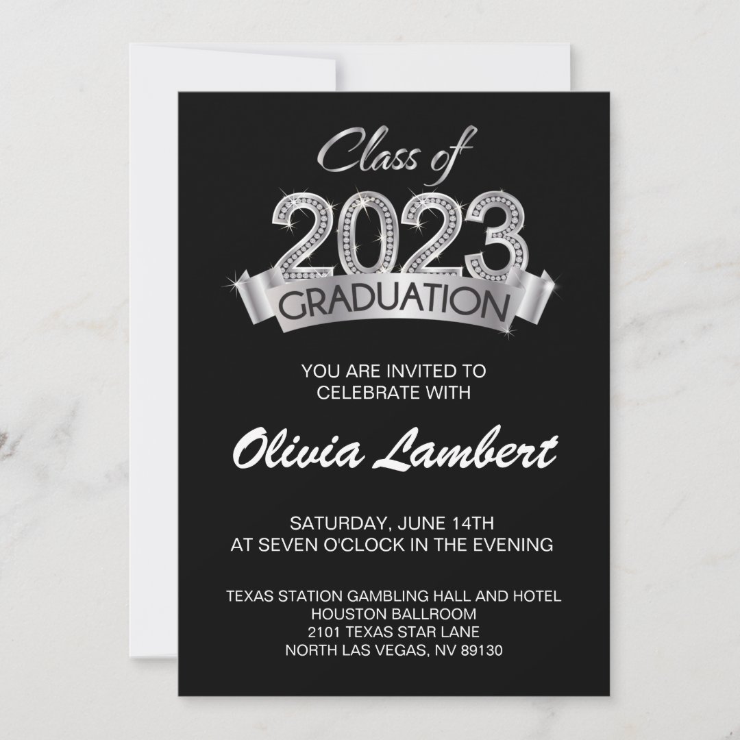 Class Of 2024 Graduation Invitations Drona Ainslee