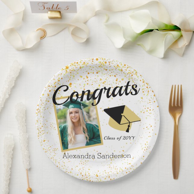 class of 2023, paper plate (Wedding)